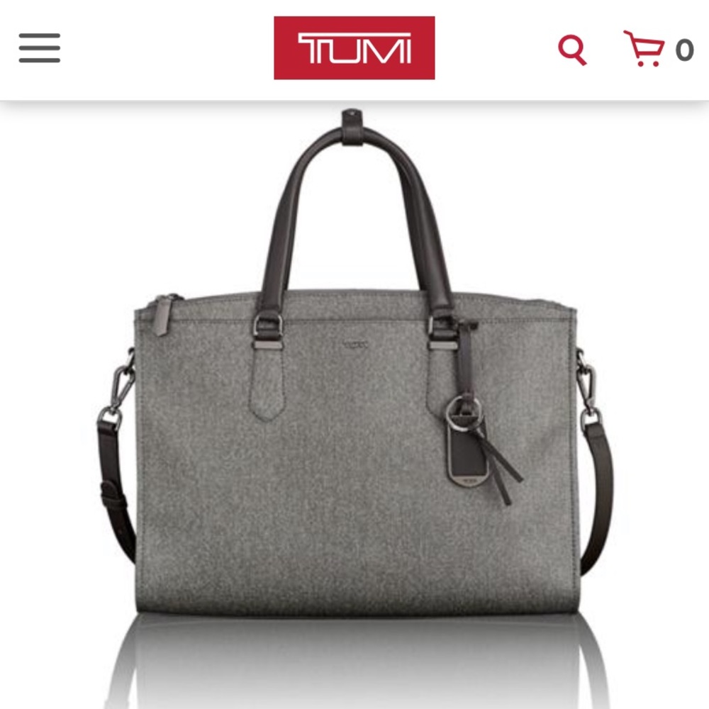 TUMI Esme Messenger Bag (used once!)